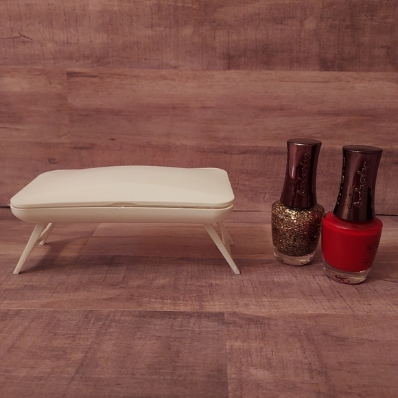 LAST LEFT! Mini Gel Lamp Gel Nails Polish UV LAMP LED Portable Travel Battery Op - Picture 7 of 8